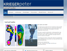 Tablet Screenshot of kriegerpeter.de